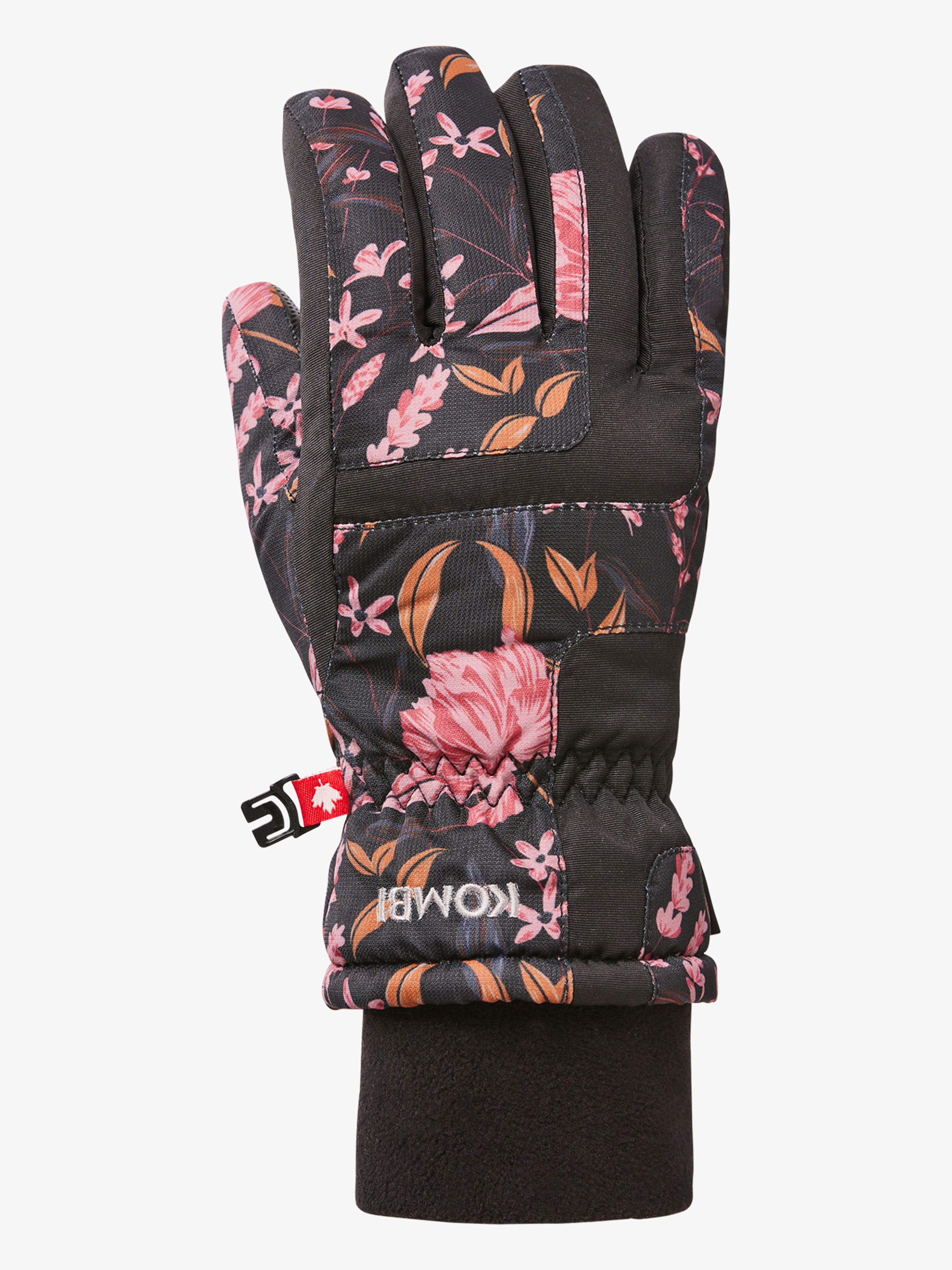 Kombi Tucker Jr Handsker, Dark Floral, XL