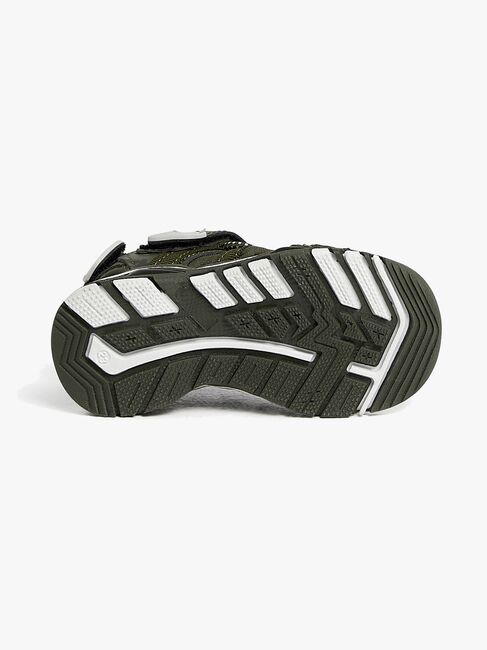 Nordbjørn Safari Blinkesandaler, Green Khaki