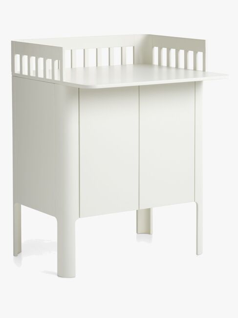 Flexa Pusleenhed med Ekstra Topplade, Cremehvid