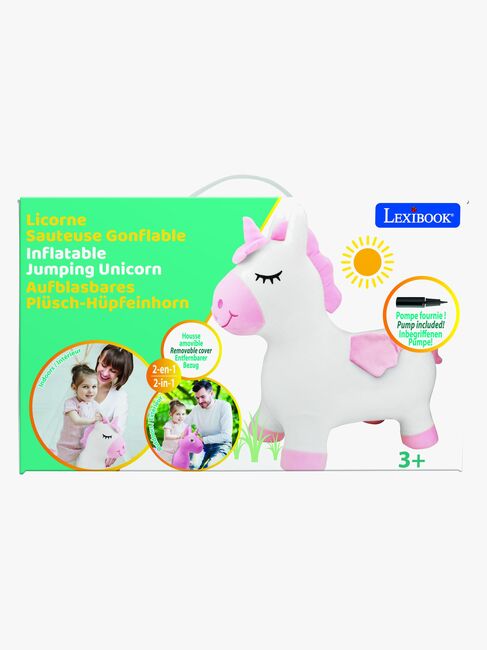 Lexibook Hoppedyr Enhjørning med Plysbetræk
