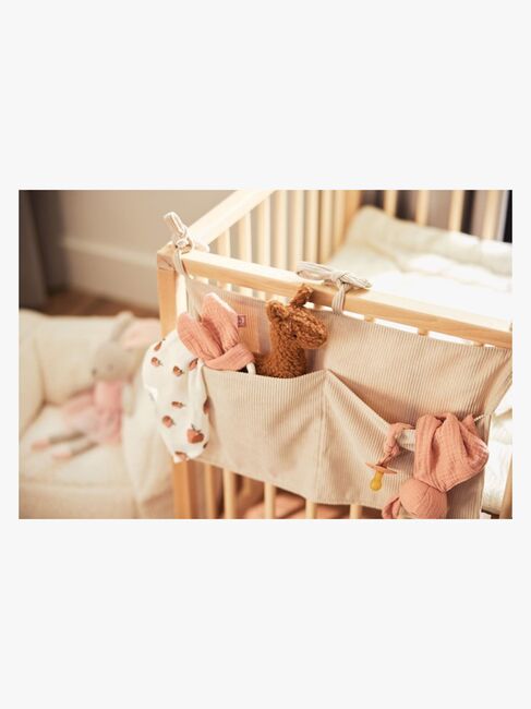 Jollein Opbevaring Fløjl 50x30, Nougat