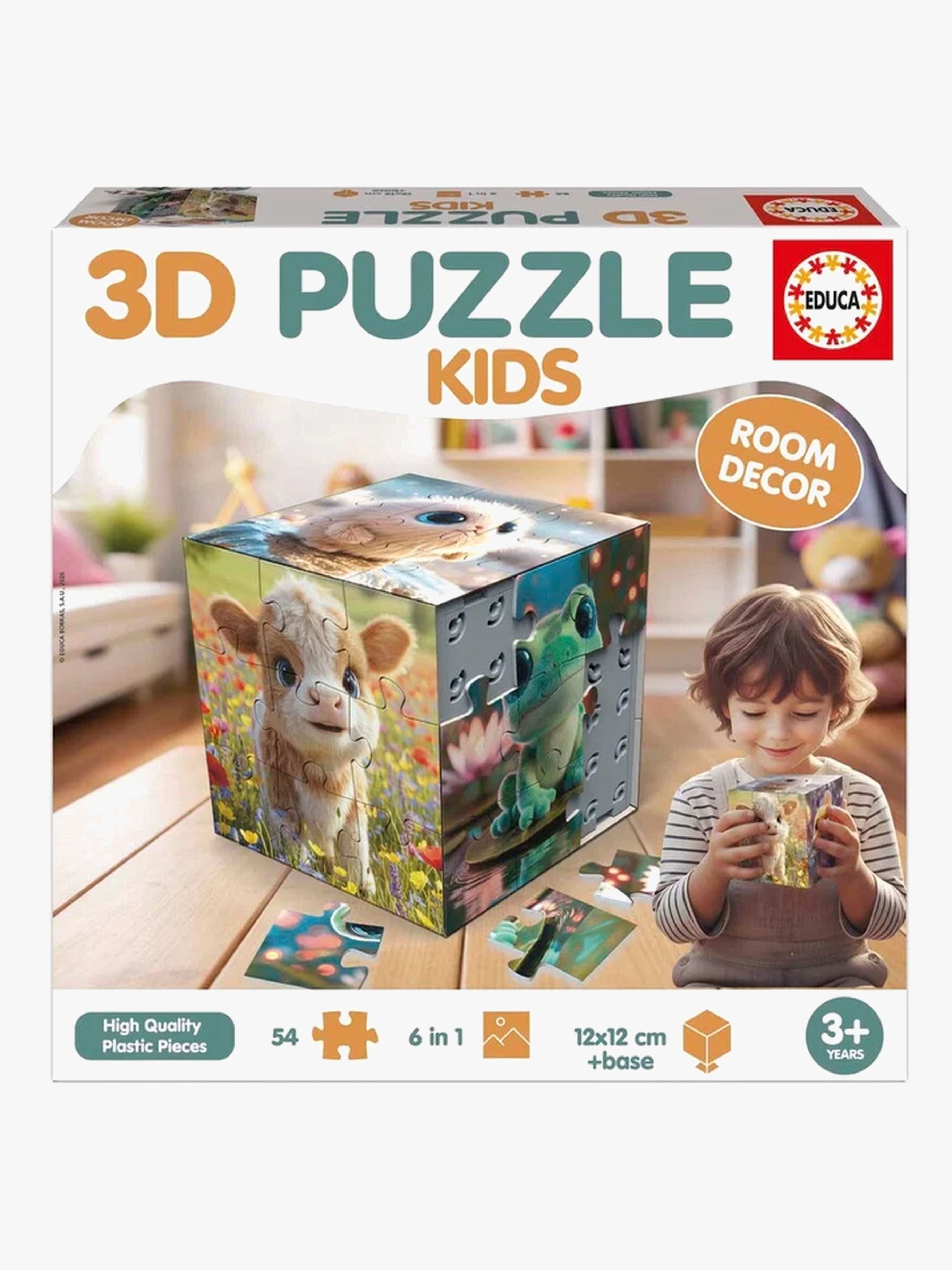 Educa Kids 3D-puslespil Dyreunge