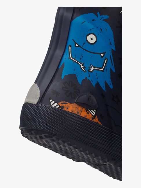 Viking Indie Print Gummistøvler, Navy/Multi