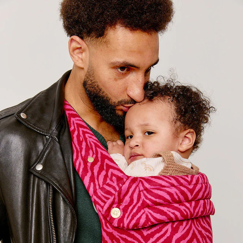 Bizzi Growin Nomad Air Bæresele, Flaming Zebrano