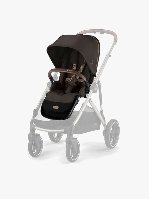Cybex GAZELLE S Sæde, Black/Chocolate Brown