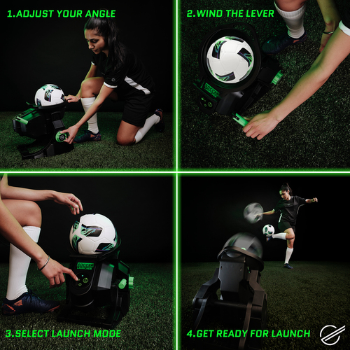 Strikesphere Træningskanon Fodbold Power Launcher