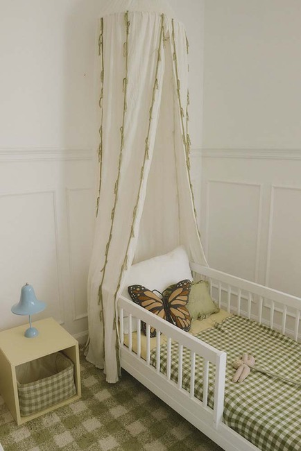 LorenaCanals Vaskbar Vichy Gulvtæppe 90x120 cm, Matcha