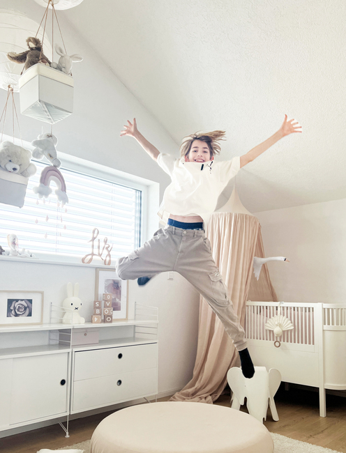 Jupiduu Indendørs Hoppeplade, Beige