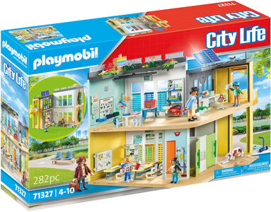 Playmobil 71327 City Life Byggesæt Stor Skole