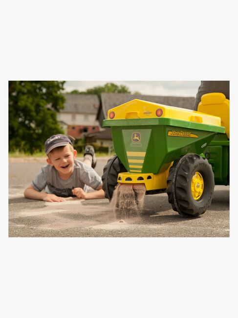 Rolly Toys rolly Streumax John Deere Spredervogn, Grøn