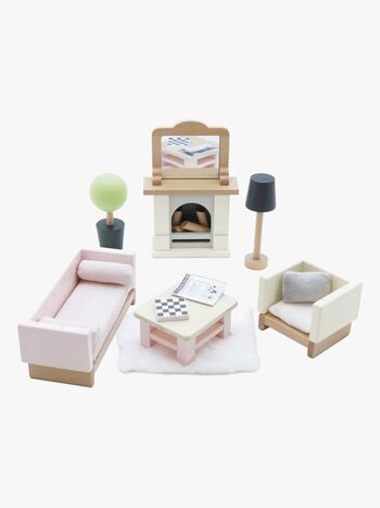Le Toy Van Stue Dukkehusmøbler 19 Dele