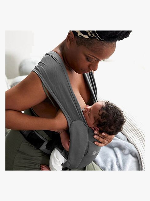 Ergobaby Embrace Soft Air Mesh Bæresele, Washed Black