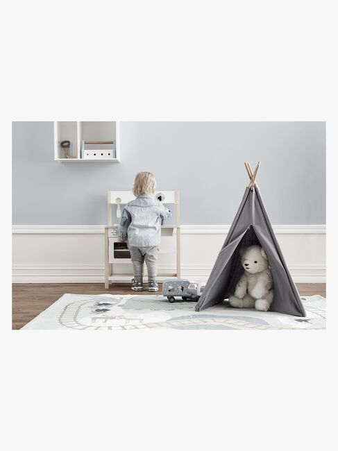 Kid's Concept Legekøkken, Natur/Hvid