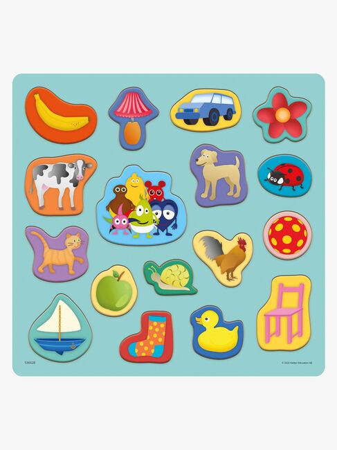 Kärnan Babblarna Puslespil 17 Brikker