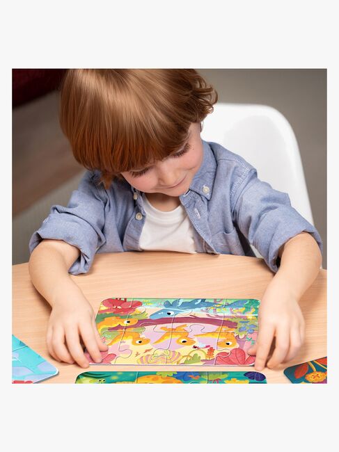 Ravensburger My First Puzzles Puslespil Dinosaurer 4-i-1