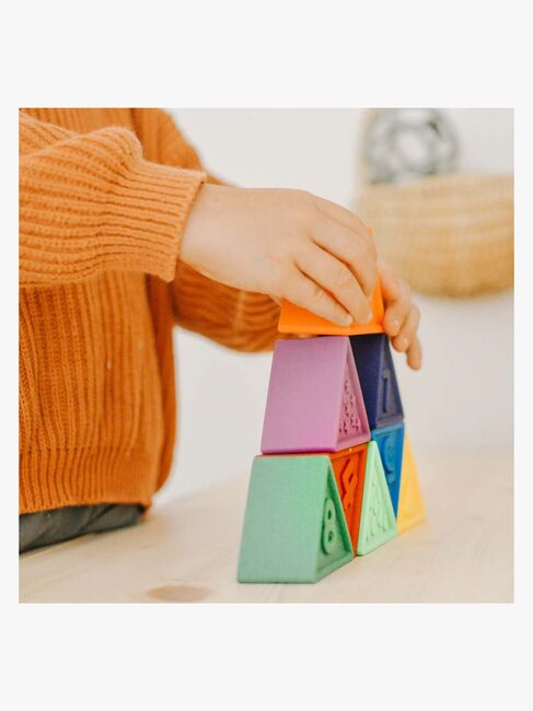 Jellystone Designs Tælleklods, Regnbuefarvet