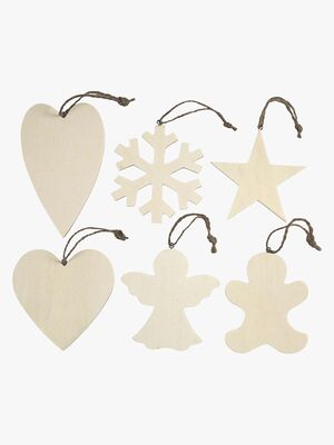 Creativ Company Kreasæt Julepynt Vinter 6-pak