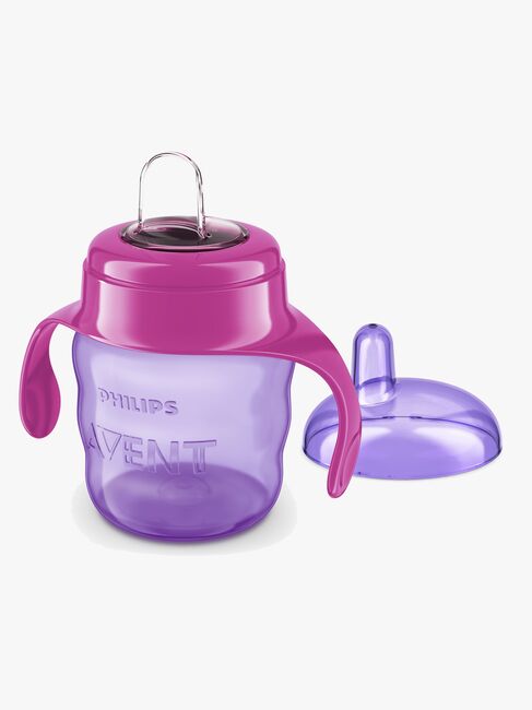 Philips Avent Classic Tudkop 200 ml, Purple/Pink