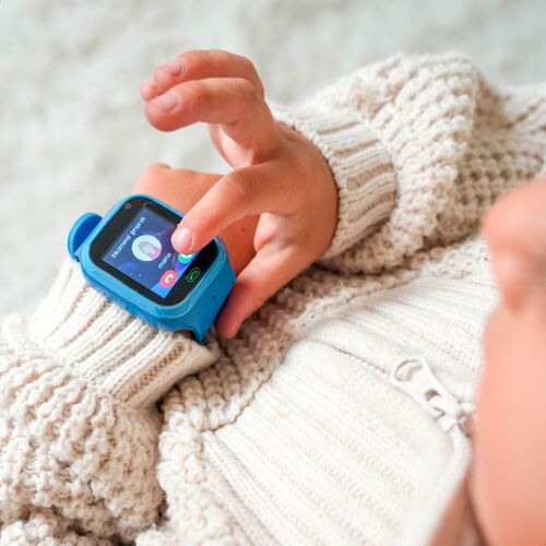 ZAZU Smartwatch 4G, Blå