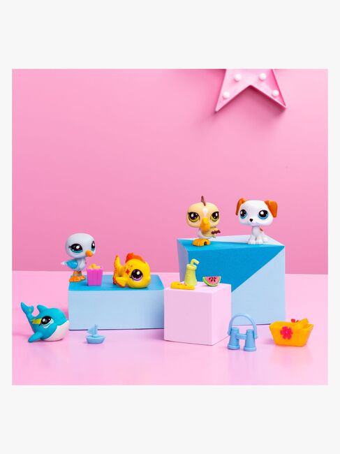 Littlest Pet Shop Beach Besties Figursæt 5-Pak