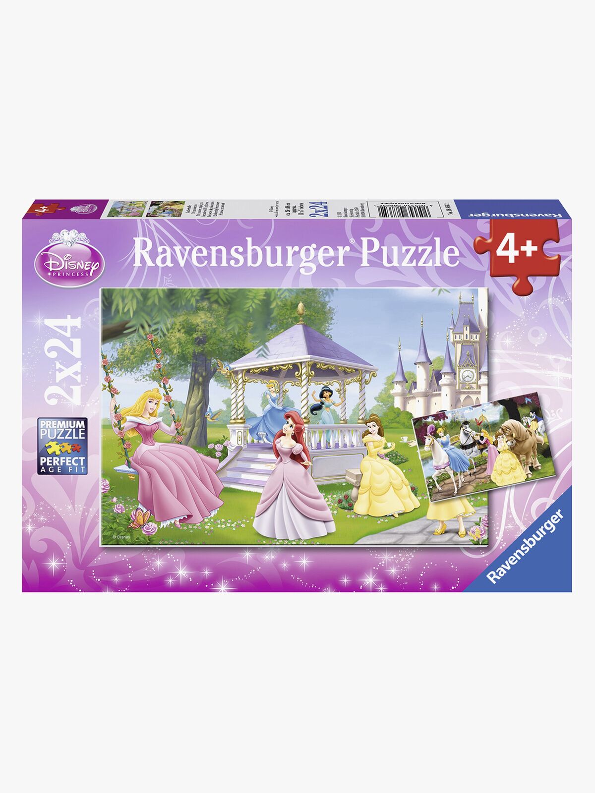 Ravensburger Puslespil Disney Prinsesser 2x24 Brikker