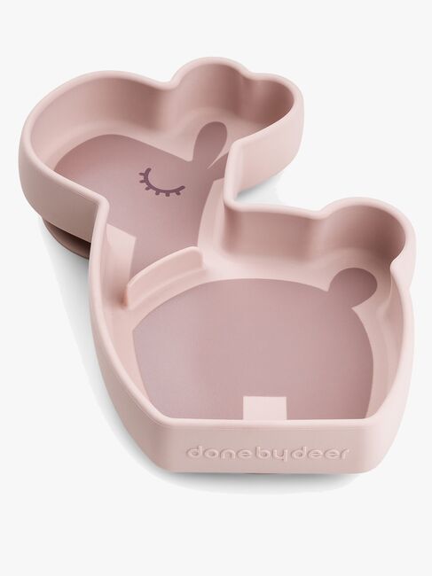 Done By Deer Stick & Stay Silikonetallerken Lalee, Powder