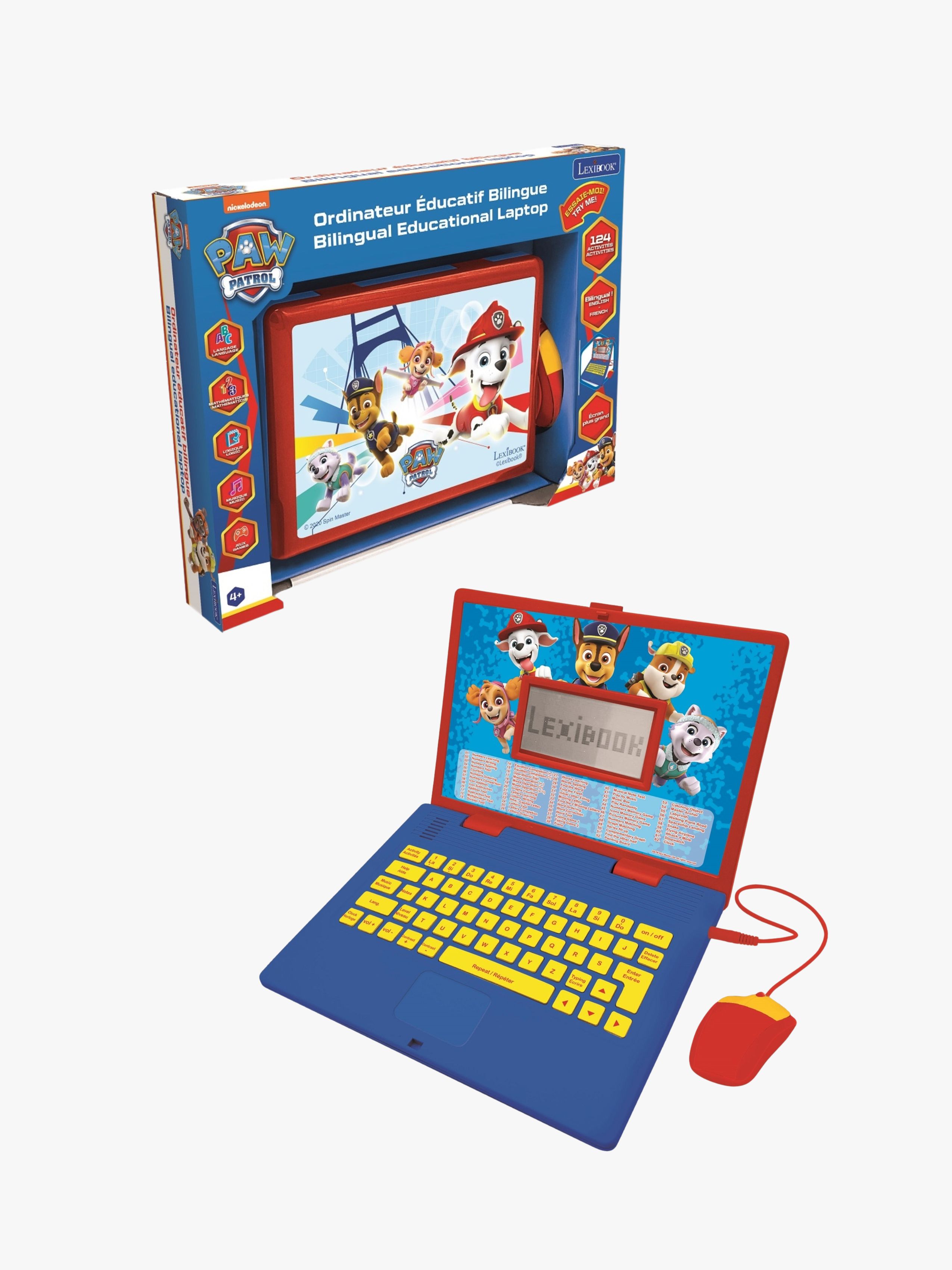 Paw Patrol Pædagogisk Legetøj Bærbar Computer med 62 Aktiviteter