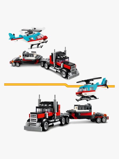 LEGO Creator 31146 Blokvogn med helikopter