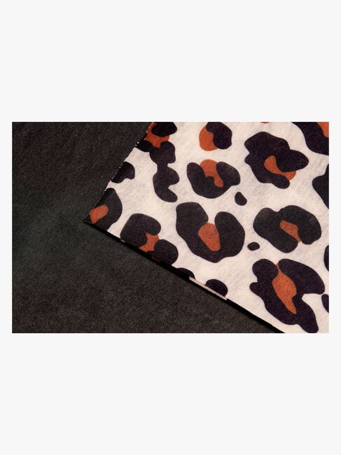 Nordbjørn Bjørli Halsedisse 2-Pak, Black/Leopardy Rustic Sandshell