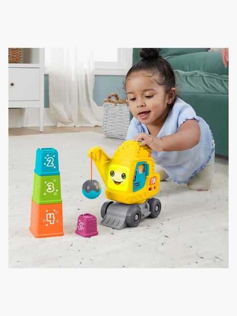 Fisher-Price Tælle- og Stabelkran