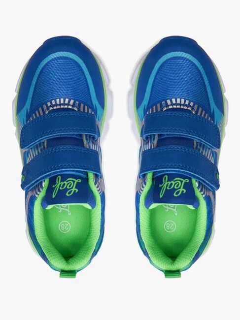 Leaf Skalka Blinkende Sneakers, Blå