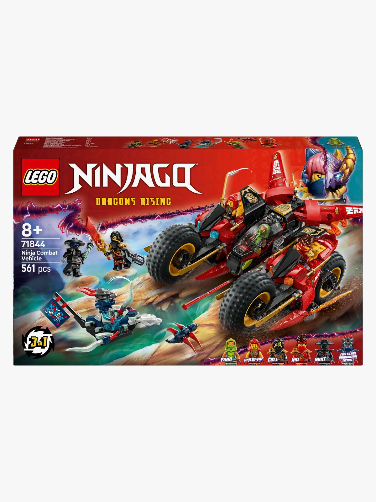 LEGO Ninjago 71844 Ninja-kampkøretøj