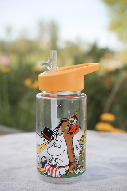 Mumitroldene Skærgård Drikkedunk i Plastik, Gul