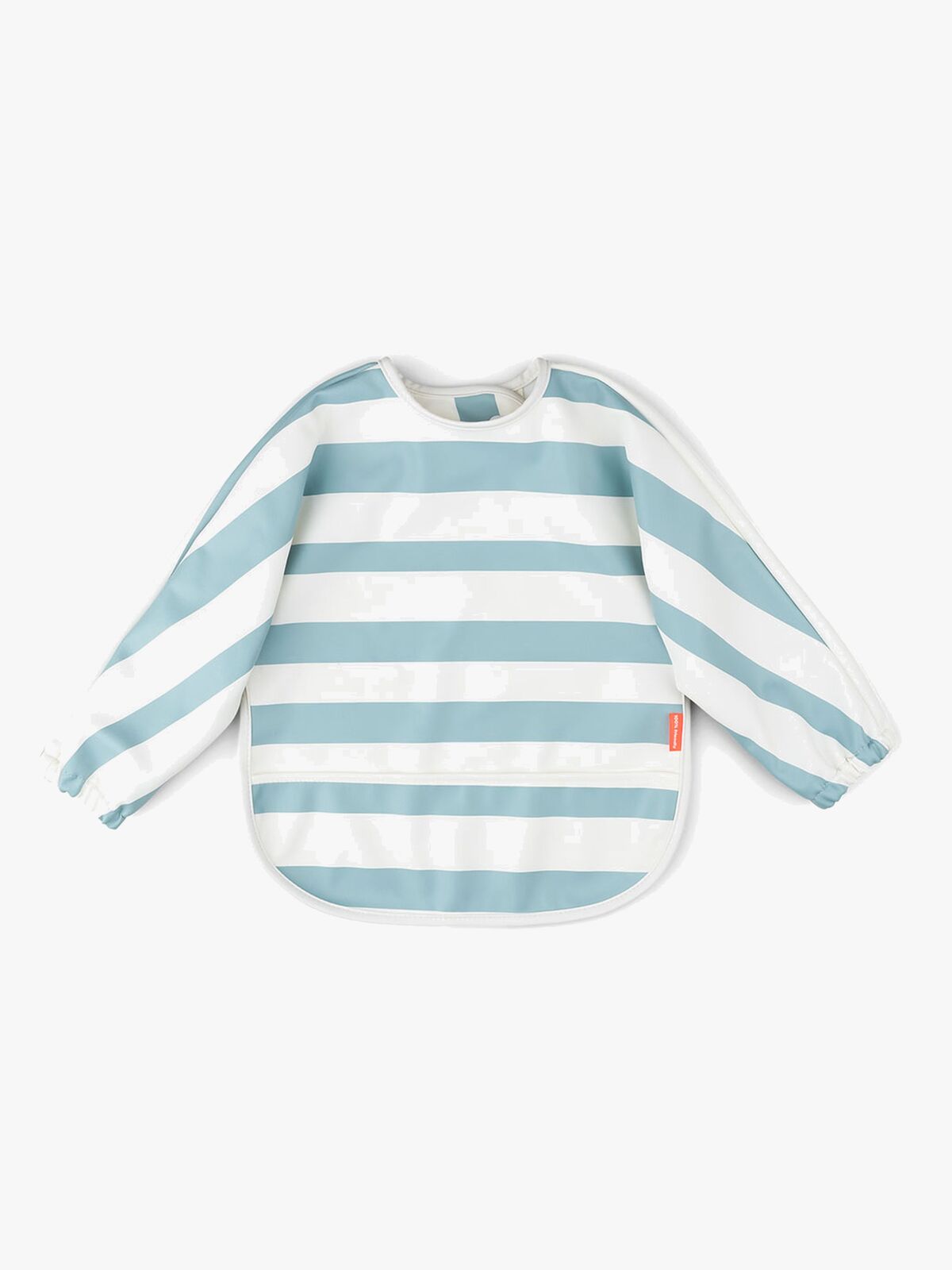 Done By Deer Langærmet Hagesmæk, Stripes Blue