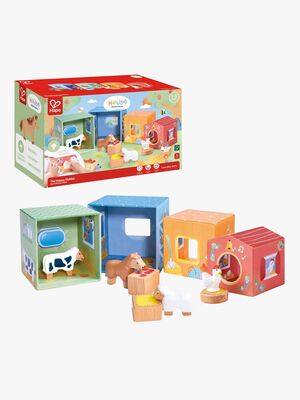 Hape Eventyrbog med Legesæt The Happy Stables