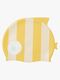 SUNNYLiFE Badehætte, Finn the Fish Mustard Stripe