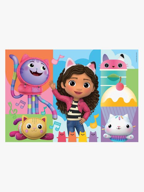 Clementoni Gabby's Dollhouse Puslespil 2x60 Brikker