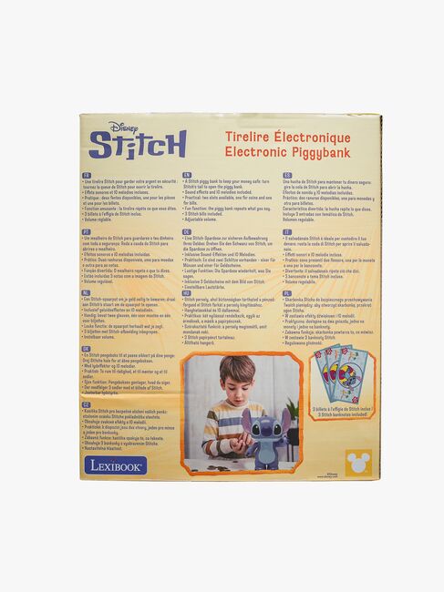Disney Stitch Elektronisk Sparebøsse