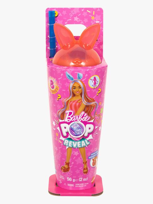 Barbie Pop Reveal Dukke Animal Party Kanin