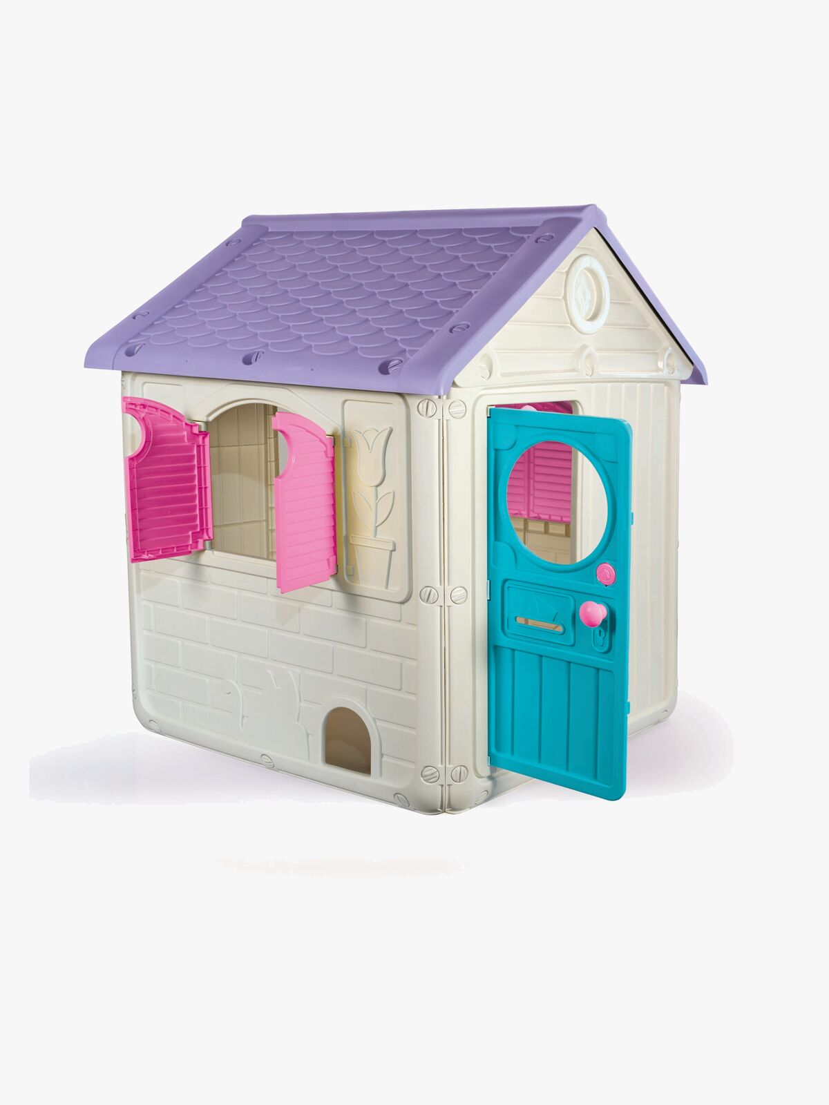 DOLU My First Legehus, Hvid/Lyserød