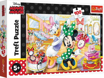 Trefl  Disney Minnie Mouse Puslespil 100 Brikker