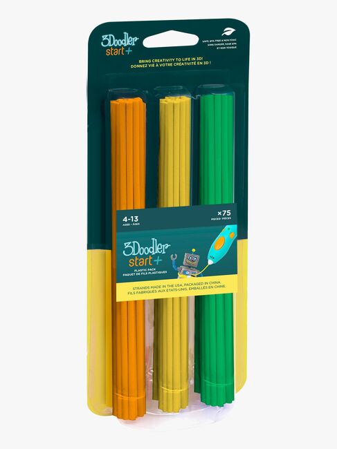 3Doodler START Mix 75-Pack Blyant, Orange/Gul/Grøn