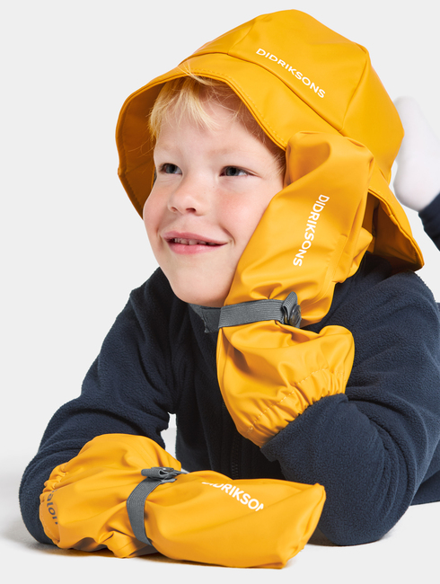 Didriksons Glove Regnvanter, Oat Yellow