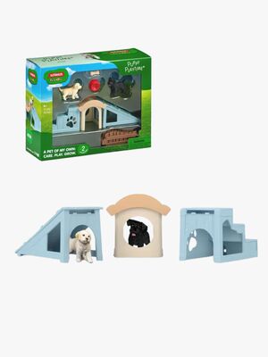Schleich Hundehus med Hundehvalpe