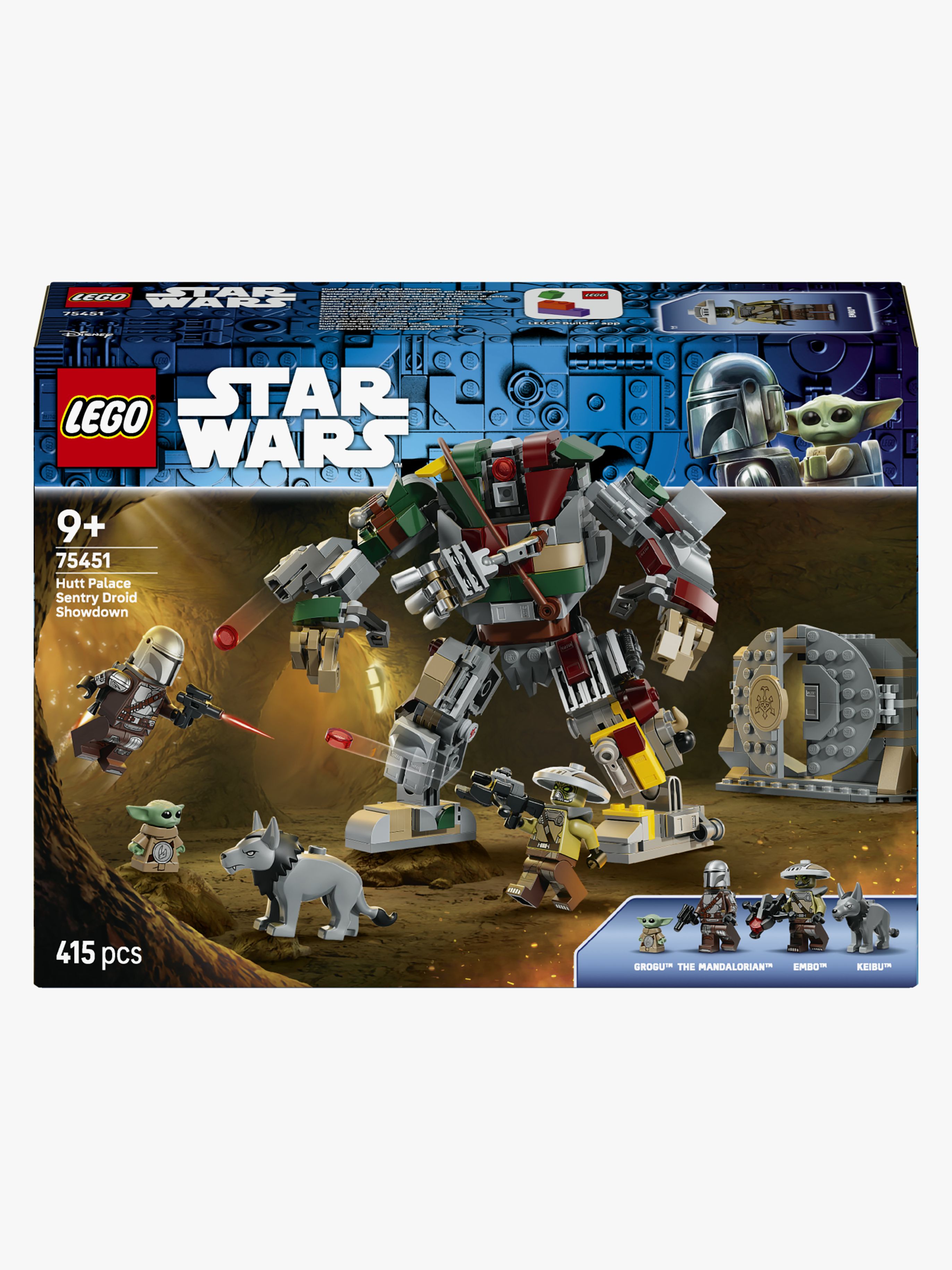 LEGO Star Wars TM 75451 Opgør med Hutt-paladsets skildvagtdroide