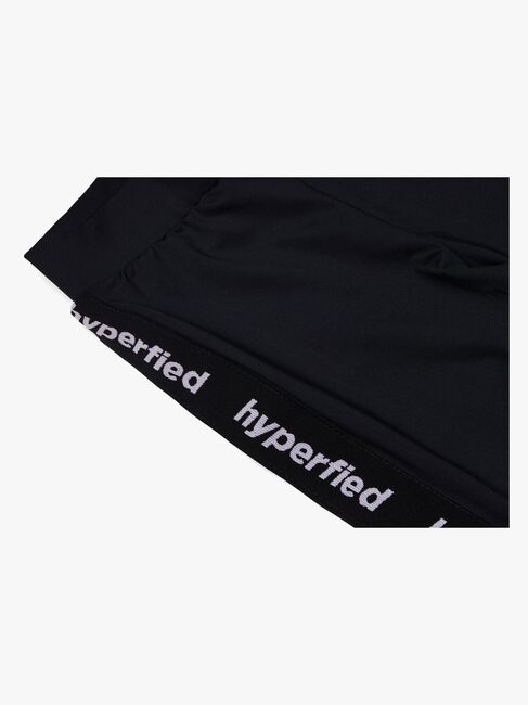 Hyperfied Tape Logo Tights, Anthracite