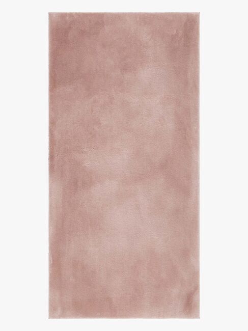 KM Carpets Cozy Gulvtæppe 80x160, Dusty Pink