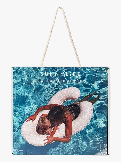 SUNNYLiFE Baby Float Together-  Oppustelig Flydemadras, Into the Garden