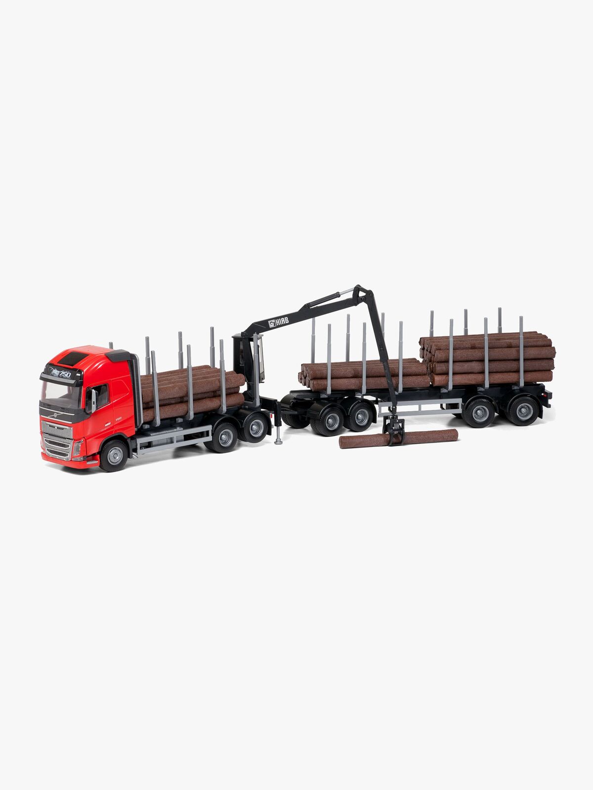 Emek Tømmerlastbil Volvo FH16/750, Rød