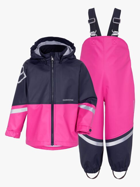 Didriksons Waterman Regnsæt, Plastic Pink
